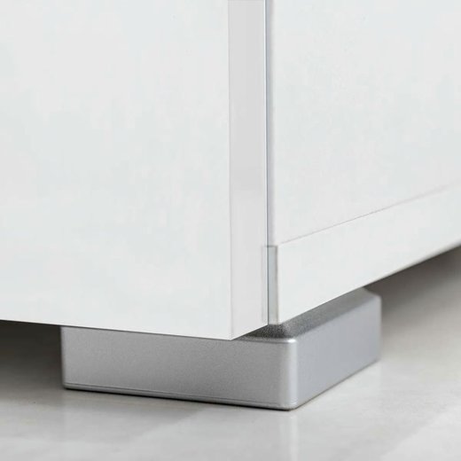 Fnfteilige Wohnwand TV-Schrank mit LED-Beleuchtung Wei
