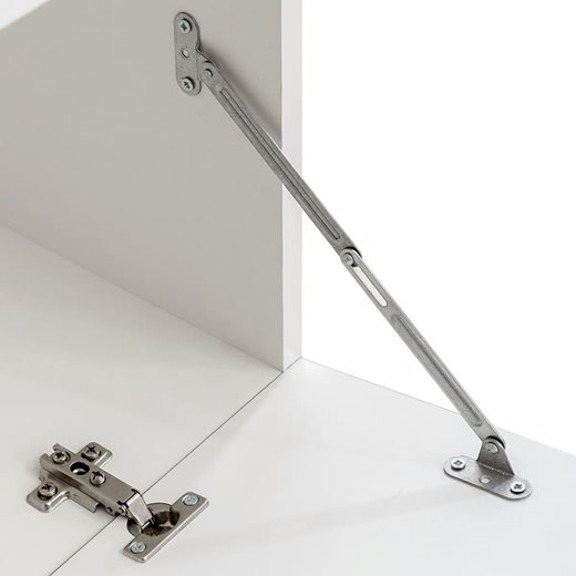 Fnfteilige Wohnwand TV-Schrank mit LED-Beleuchtung Wei
