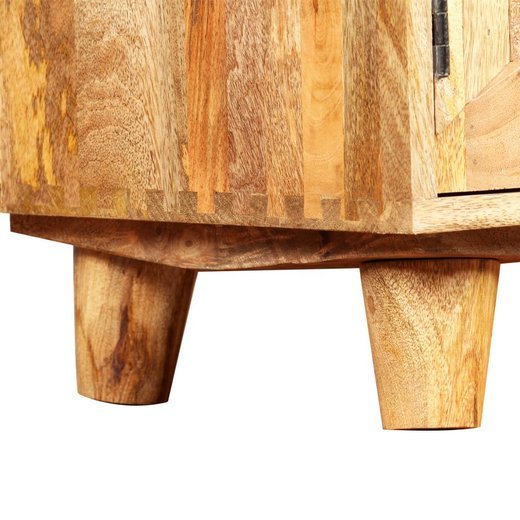 TV-Schrank Mangoholz Massiv 118 x 35 x 40 cm