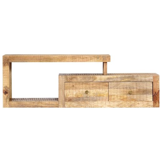TV-Schrank 120 x 30 x 40 cm Massivholz Mango