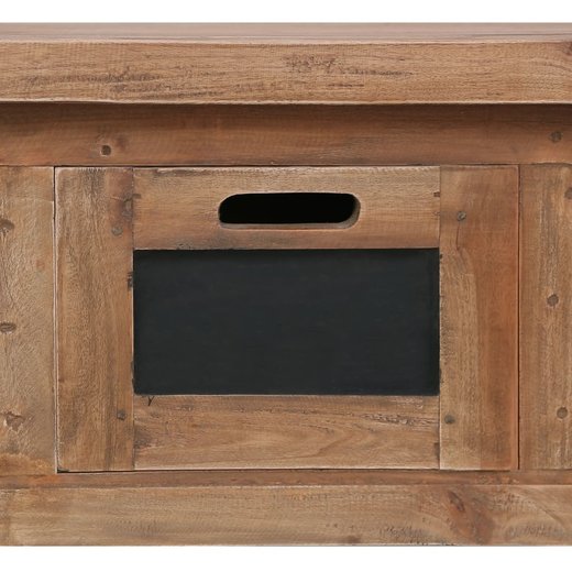 TV-Schrank mit 3 Schubladen 1203040 cm Massivholz Mahagoni