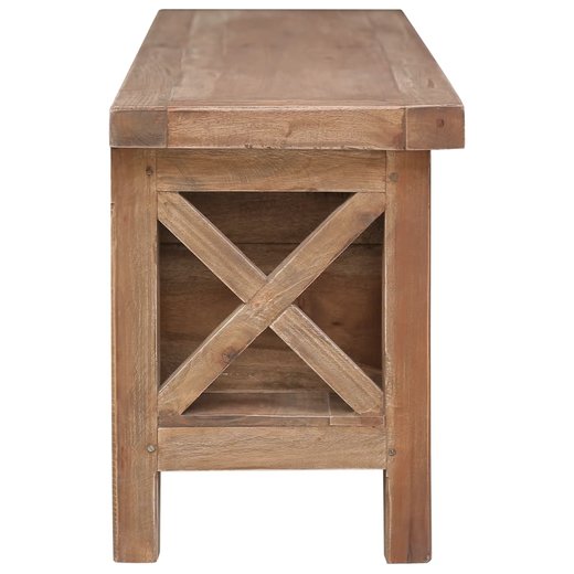 TV-Schrank mit 3 Schubladen 1203040 cm Massivholz Mahagoni