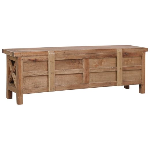 TV-Schrank mit 3 Schubladen 1203040 cm Massivholz Mahagoni
