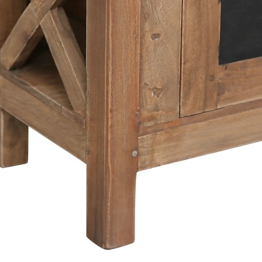TV-Schrank mit 3 Schubladen 1203040 cm Massivholz Mahagoni