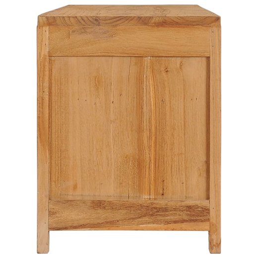 TV-Schrank 1203040 cm Massivholz Teak