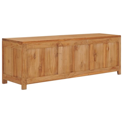 TV-Schrank 1203040 cm Massivholz Teak