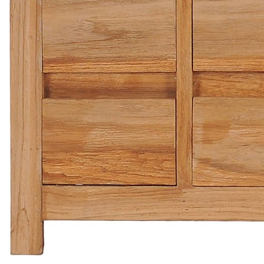 TV-Schrank 1203040 cm Massivholz Teak