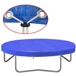 Trampolinabdeckung PE 450 - 457 cm 90 g/m
