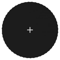 Sprungtuch Schwarz fr 3,05 m Runde Trampoline