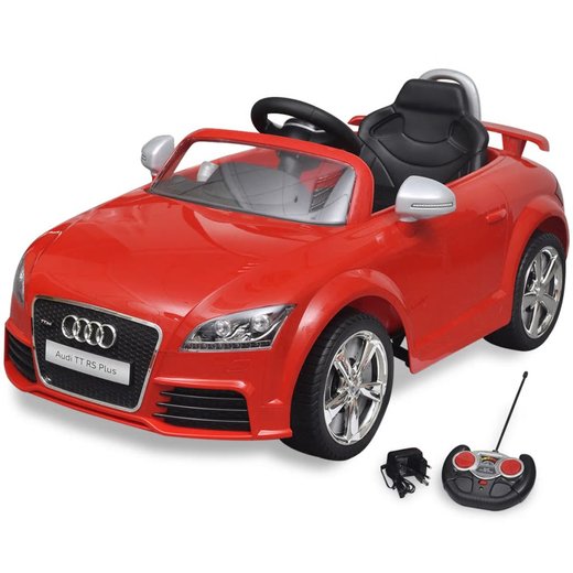 Audi TT RS Aufsitz-Auto fr Kinder mit Fernsteuerung Rot