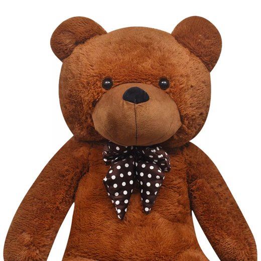 Weicher XXL-Plsch-Teddybr Braun 85 cm