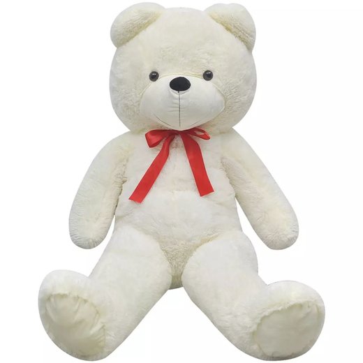 Weicher XXL-Plsch-Teddybr Wei 85 cm