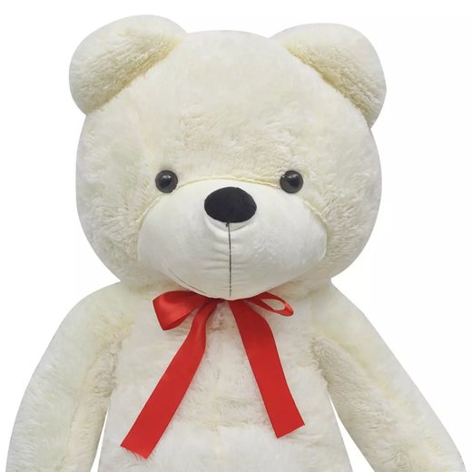 Weicher XXL-Plsch-Teddybr Wei 85 cm