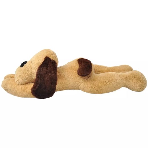 Hund Stofftier Plsch Braun 80 cm