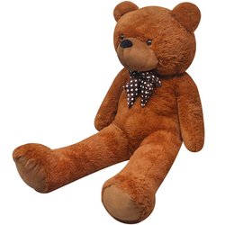 Teddybr Kuscheltier Plsch Braun 170 cm