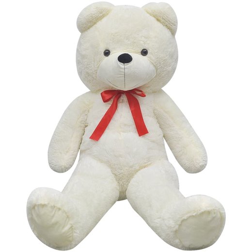 Teddybr Kuscheltier Plsch Wei 170 cm