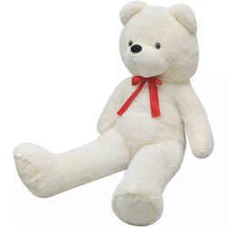 Teddybr Kuscheltier Plsch Wei 170 cm