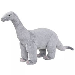 Plschtier Stehend Brachiosaurus Dinosaurier Grau XXL