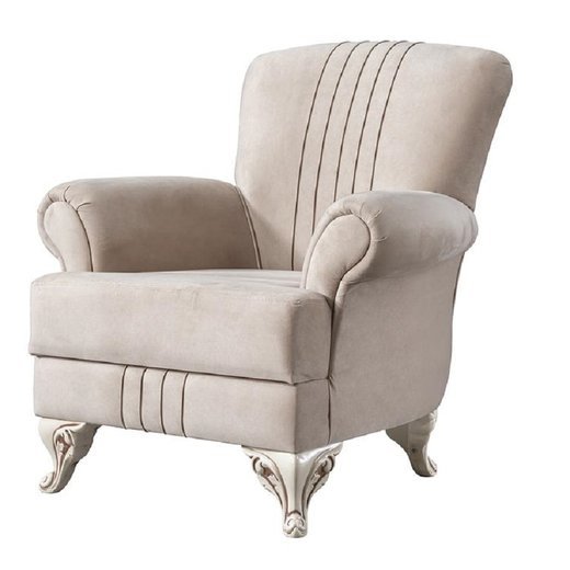 Carmen Sofa Set 3`er + 3`er + Sessel 1134 - Hellbraun