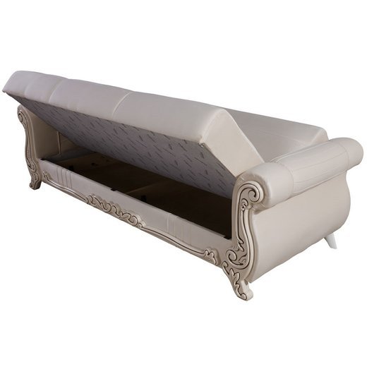 Carmen Sofa Set 3`er + 3`er + Sessel 1133 - Cappuccino