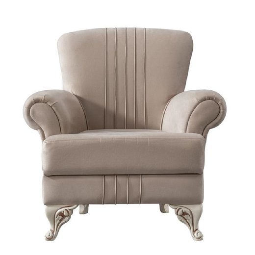 Carmen Sofa Set 2`er + Sessel 1131 - Dunkelgrau
