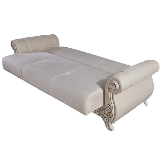 Carmen Sofa Set 2`er + Sessel 1109 - Blau