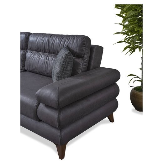Parma Sofa Set 3`er + 3`er + 2X Sessel 1134 - Hellbraun
