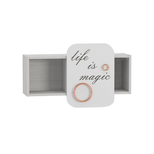 Kinderzimmer Set Magic mit Bettgestell mit Kleiderschrank ohne Schreibtisch  mit Bcherregal  ohne Sideboard  mit Wandregal  mit 2x Nachttisch