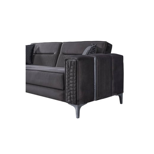 Diamond Sofa Set 2 Sitzer 1134 - Hellbraun Gold