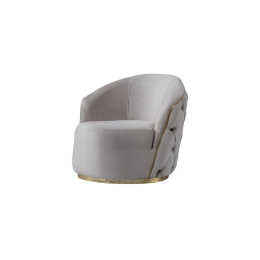 Odea Sofa Set 3`er + 3`er 1102 - Braun Silber