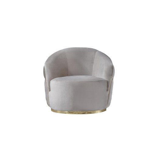 Odea Sofa Set 3 Sitzer 1131 - Dunkelgrau Gold