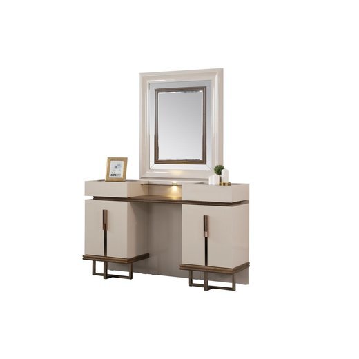 Schlafzimmer Set LUCCA Ohne Bettgestell ohne Kleiderschrank ohne Schminktisch 1X Nachttisch mit Spiegel