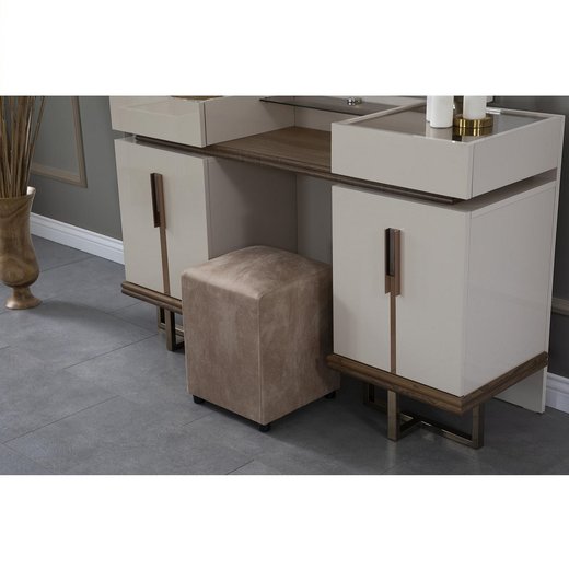 Schlafzimmer Set LUCCA Ohne Bettgestell ohne Kleiderschrank ohne Schminktisch 2X Nachttisch ohne Spiegel