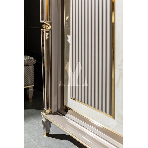 Schlafzimmer Set ISTANBUL 180 x 200 ohne Kleiderschrank mit Schminktisch ohne Nachttisch mit Spiegel  mit Sideboard