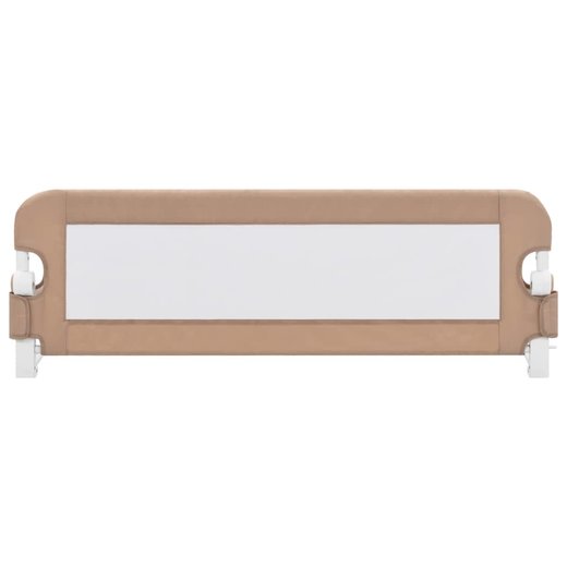 Kleinkind-Bettschutzgitter Taupe 120x42 cm Polyester