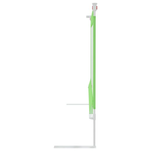 Kleinkind-Bettschutzgitter Grn 100x25 cm Stoff