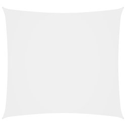 Sonnensegel Oxford-Gewebe Quadratisch 5x5 m Wei