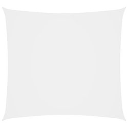 Sonnensegel Oxford-Gewebe Quadratisch 6x6 m Wei