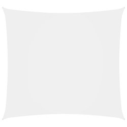 Sonnensegel Oxford-Gewebe Quadratisch 7x7 m Wei