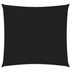 Sonnensegel Oxford-Gewebe Quadratisch 7x7 m Schwarz