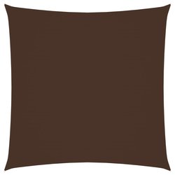 Sonnensegel Oxford-Gewebe Quadratisch 6x6 m Braun