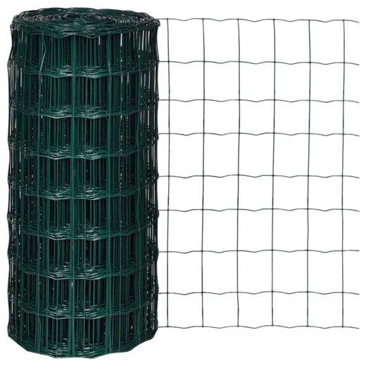 Gartenzaun Maschendraht Gitterzaun Schweigitter 25x0,8m