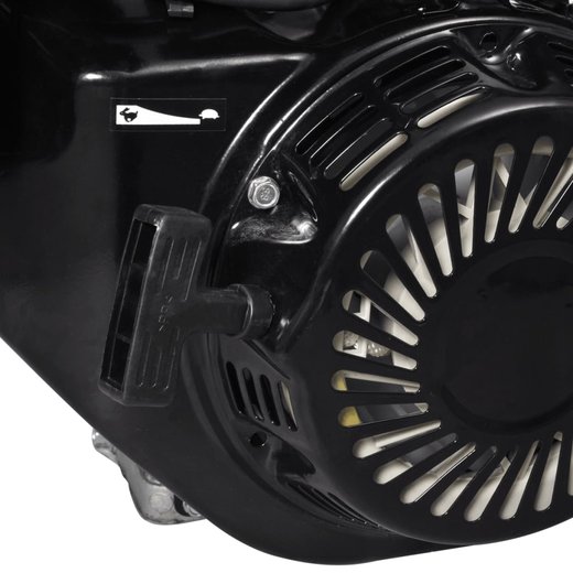 Benzinmotor mit Elektrostart 15 PS 11 kW Schwarz
