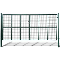 Gartentor Zauntor Gitterzaun Tor 415 x 250 cm / 400 x 200 cm