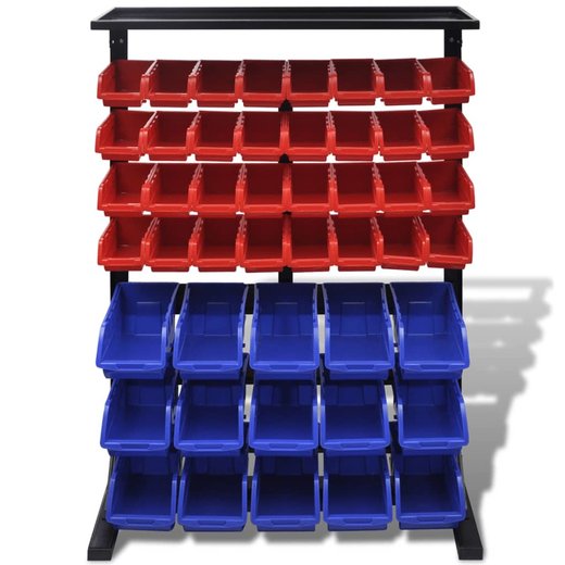 Werkstattboxen mit Stnder Blau & Rot