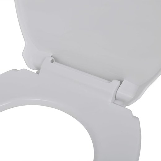 Toilettensitz mit Absenkautomatik Oval Wei