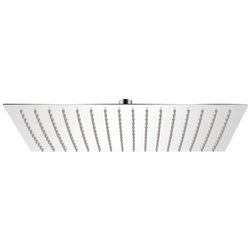 Regenduschkopf Edelstahl 30x40 cm Rechteckig