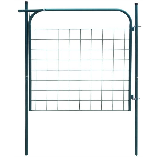 Gartenzauntor 100 x 100 cm Grn