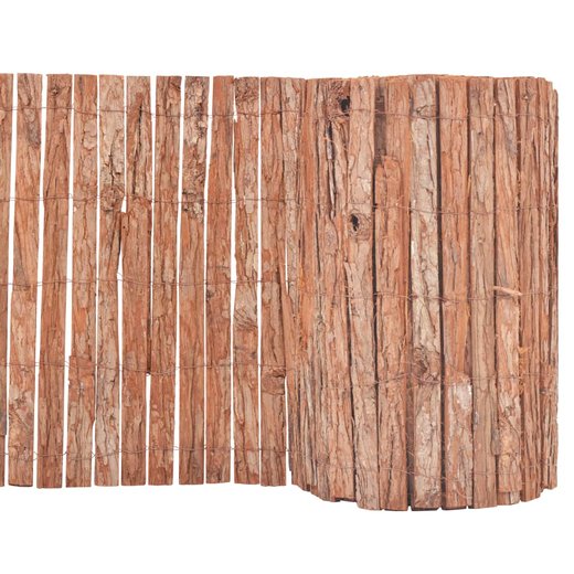Gartenzaun Rinde 100050 cm