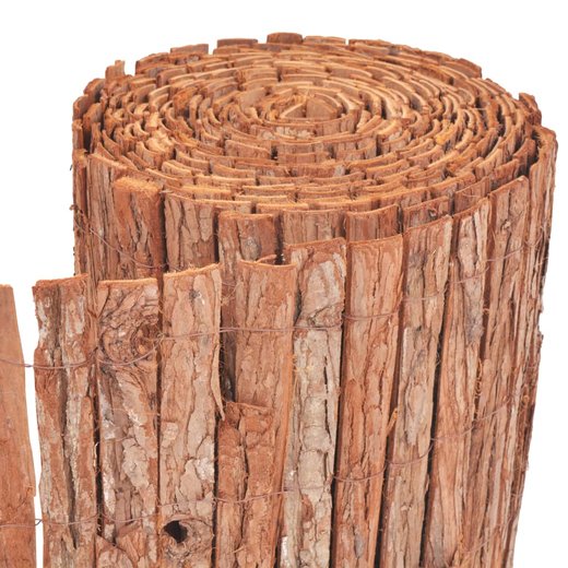 Gartenzaun Rinde 100050 cm